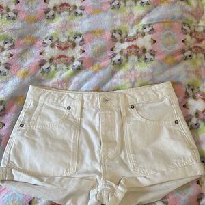 Free People NWT Jean Shorts!!!!! (We the free beginners luck slouch shorts)
